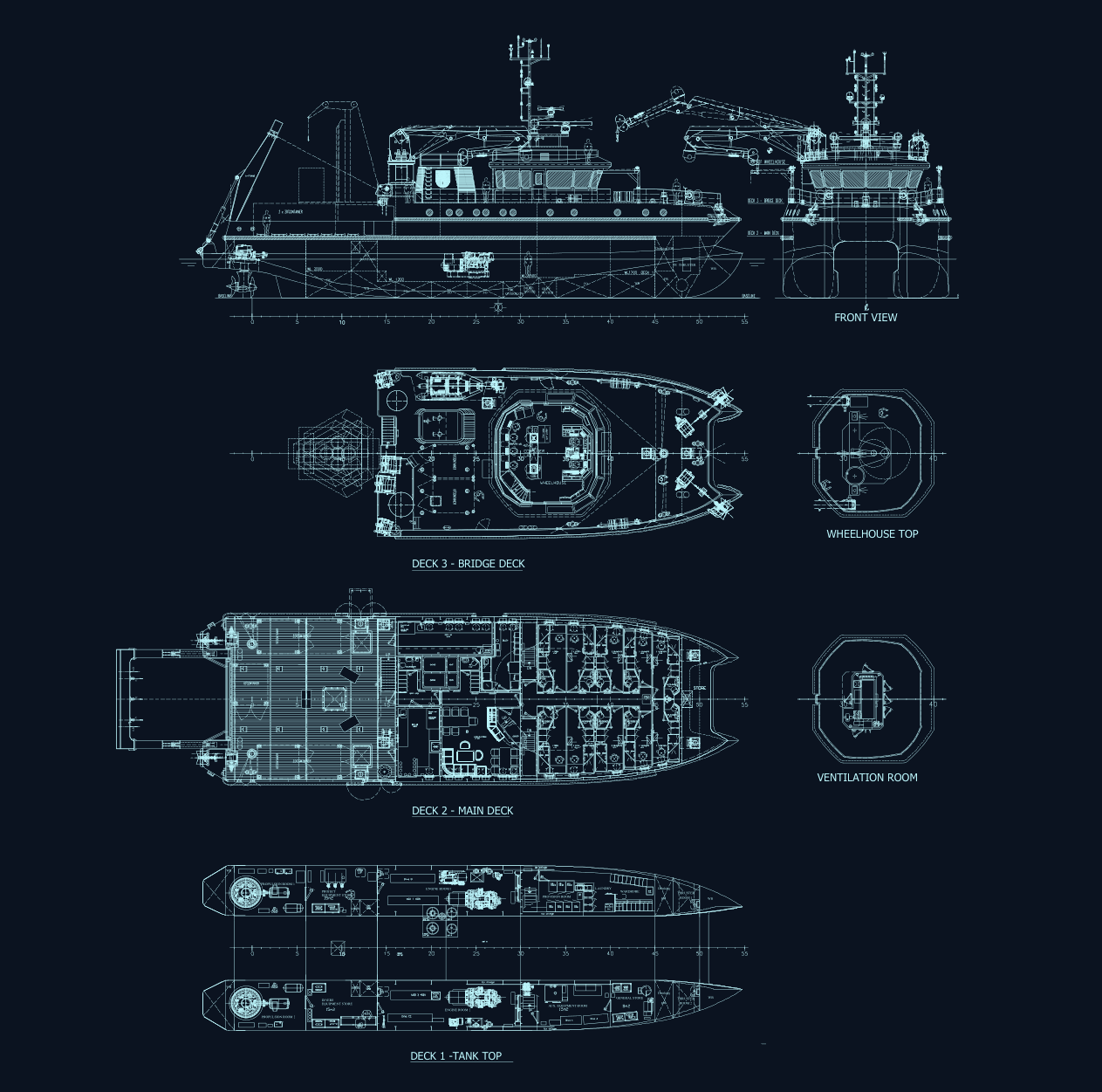General Arrangement Deck Plans